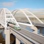 Россия пустит пассажирские поезда по Керченскому мосту в Крым