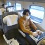 В Японии тестируют «вагоны-офисы» для дистанционной работы